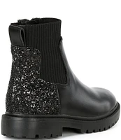 Steve Madden Girls' J-Lilyana Glitter Leather Boots (Youth)