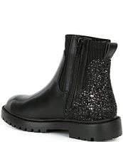 Steve Madden Girls' J-Lilyana Glitter Leather Boots (Youth)