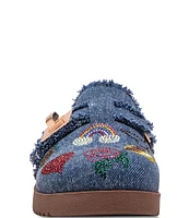 Steve Madden Girls' J-Moneyyr Rhinestone Denim Clogs (Toddler)