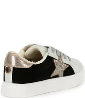 Steve Madden Girls' J-Rezumer Rhinestone Embellished Star Sneakers (Youth)