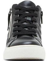 Steve Madden Girls' Riff Zip Quilted Sneakers (Youth)