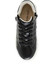 Steve Madden Girls' Riff Zip Quilted Sneakers (Youth)