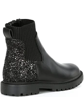 Steve Madden Girl's T-Lilyana Chelsea Glitter Boots (Infant)