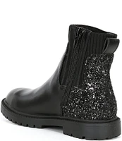 Steve Madden Girls' T-Lilyana Chelsea Glitter Boots (Toddler)