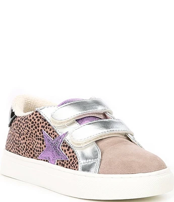 Steve Madden Girls' T-Rezume Metallic Cheetah Sneakers (Toddler)