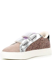 Steve Madden Girls' T-Rezume Metallic Cheetah Sneakers (Toddler)