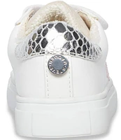 Steve Madden Girls' T-Rezume Glitter Star Detail Sneakers (Infant)