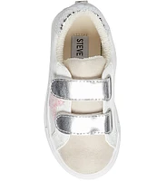 Steve Madden Girls' T-Rezume Glitter Star Detail Sneakers (Infant)