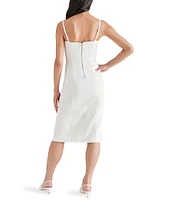 Steve Madden Giselle Denim Scoop Neck Sleeveless Dress