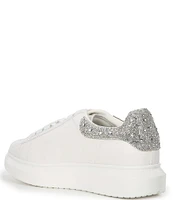 Steve Madden Glacer-R Rhinestone Detail Platform Sneakers