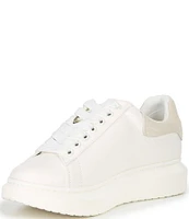 Steve Madden Glacer Suede Heel Platform Sneakers