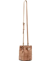 Steve Madden Bjamie Gold Hardware Drawstring Bucket Crossbody Bag