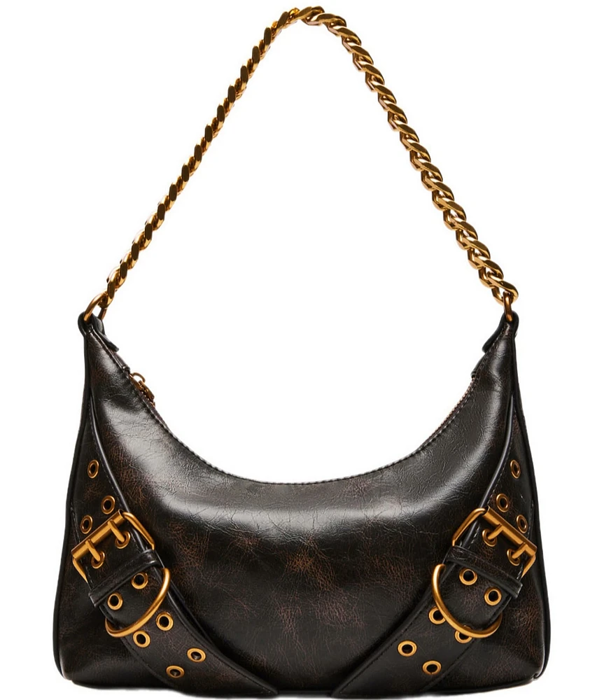 Steve Madden Graya Roller Bronze Buckle Shoulder Bag