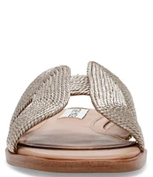 Steve Madden Hadyn-B Braided Flat Slide Sandals