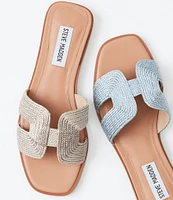 Steve Madden Hadyn-B Braided Flat Slide Sandals