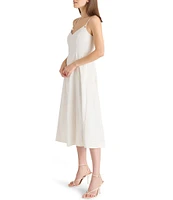 Steve Madden Harley Sweetheart Neck Sleeveless Midi Dress