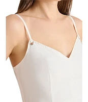 Steve Madden Harley Sweetheart Neck Sleeveless Midi Dress