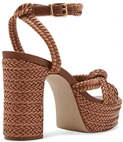 Steve Madden Ibiza Leather Platform Dress Sandals