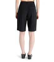 Steve Madden Ivana Twill Pleated Shorts