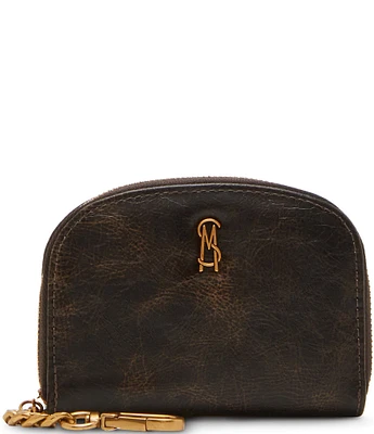 Steve Madden Jadez Distressed Small Zip-around Wallet