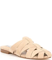 Steve Madden Jansen Suede Woven Mules