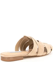 Steve Madden Jansen Suede Woven Mules