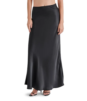 Steve Madden Jeannie Satin Maxi Skirt