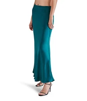 Steve Madden Jeannie Satin Maxi Skirt