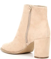 Steve Madden Jozie Suede Block Heel Booties