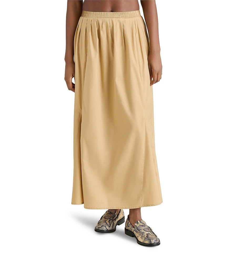 Steve Madden Karina Elastic Waist Midi Skirt