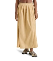 Steve Madden Karina Elastic Waist Midi Skirt