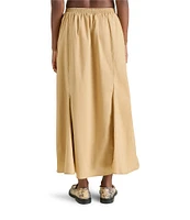 Steve Madden Karina Elastic Waist Midi Skirt