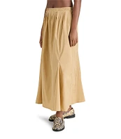 Steve Madden Karina Elastic Waist Midi Skirt
