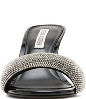 Steve Madden Kieran Rhinestone Embellished Slide Dress Heels