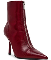 Steve Madden Kyndra Leather Point Toe Stiletto Dress Booties