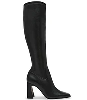 Steve Madden Lamarca Block Heel Knee High Boots