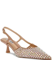 Steve Madden Legaci-R Rhinestone Slingback Pumps