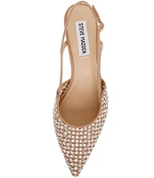 Steve Madden Legaci-R Rhinestone Slingback Pumps