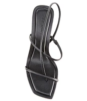 Steve Madden Locke Strappy Thong Square Toe Dress Sandals