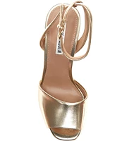 Steve Madden Lourdes Metallic Platform Dress Sandals