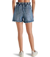 Steve Madden Lunetta Denim High Waist Cut Off Shorts