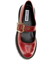 Steve Madden Lyndon Leather Mary Jane Loafers