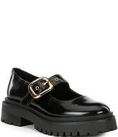 Steve Madden Lyndon Leather Mary Jane Loafers