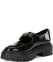 Steve Madden Lyndon Leather Mary Jane Loafers