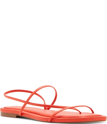 Steve Madden Lynley Strappy Thong Square Toe Sandals