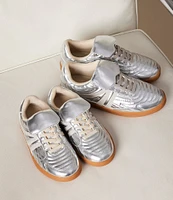 Steve Madden Madrid Metallic Low Top Sneakers