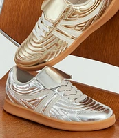 Steve Madden Madrid Metallic Low Top Sneakers