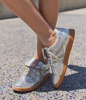 Steve Madden Madrid Metallic Low Top Sneakers