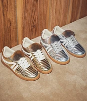 Steve Madden Madrid Metallic Low Top Sneakers