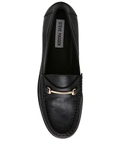 Steve Madden Maureen Leather Platform Loafers